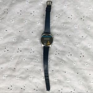 80s Vintage Star Wars R2D2 & C3P0 Leather Watch